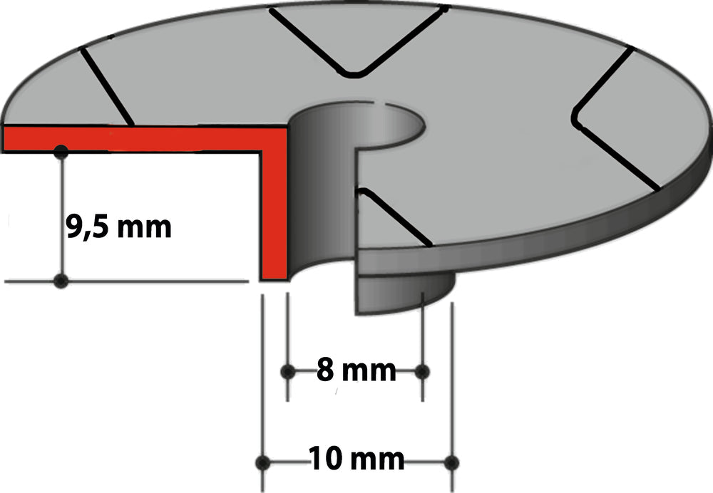 Kopierhülse 10,0mm   343577-5