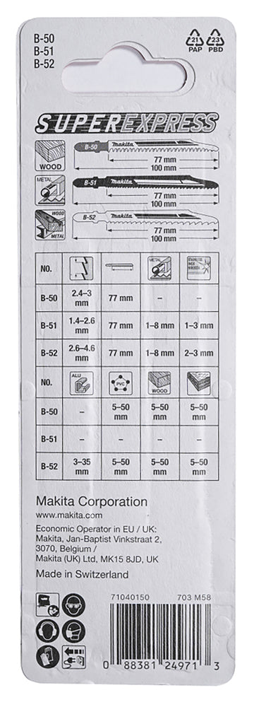 Stichsägeblatt-Set   B-06292