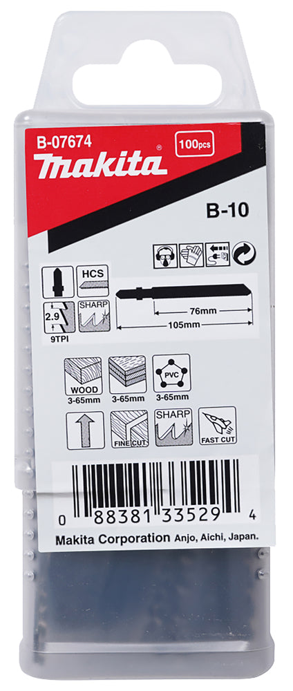 Stichsägeblatt B-10 Holz/Kunststoff   B-07674