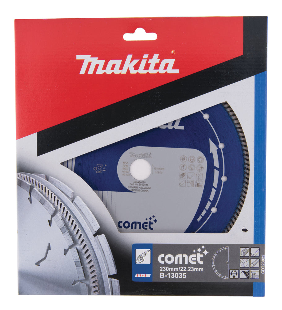 Diamanttrennscheibe Comet Turbo 230mm   B-13035