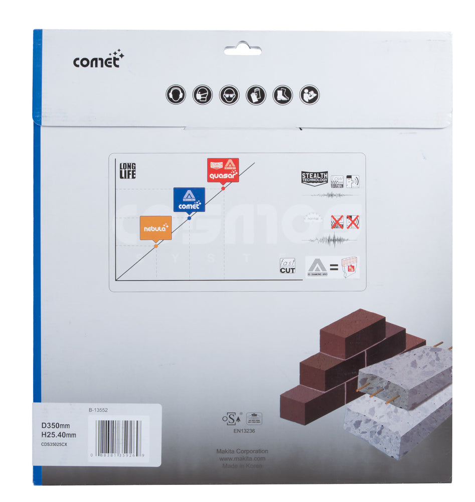 Diamanttrennscheibe Comet 350mm   B-13552