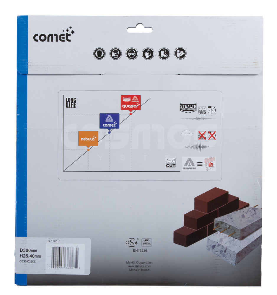 Diamanttrennscheibe Comet 300mm   B-17619