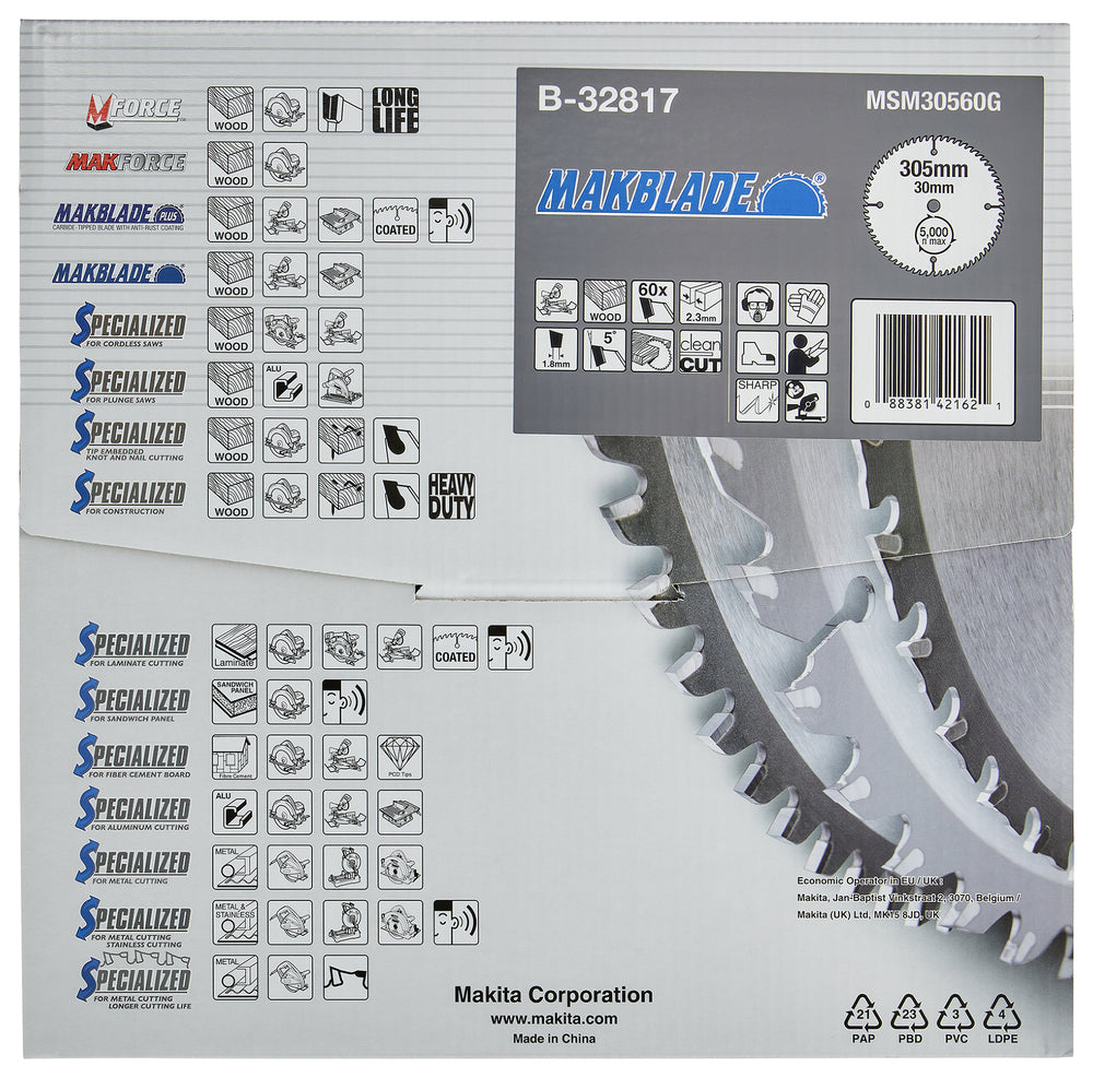 MAKBLADE Sägeb. 305x30x60Z   B-32817