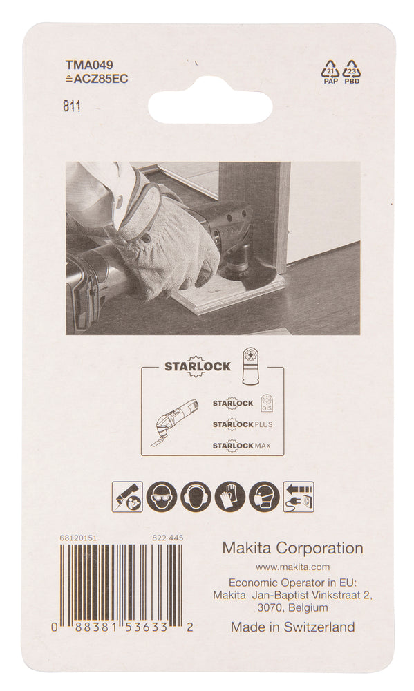 Segmentsägeblatt TMA049   B-64836