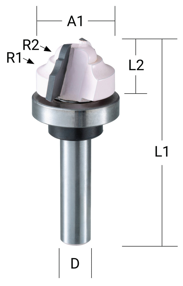 Profilfräser klassisch 22 mm    D-48262