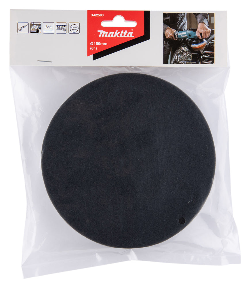 Polierpad schwarz Ø 150 mm    D-62583